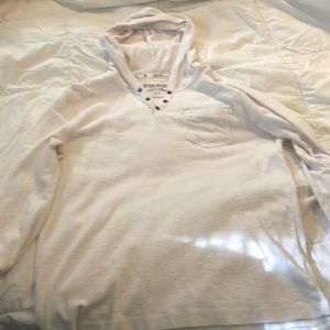 Long sleeve hooded pullover